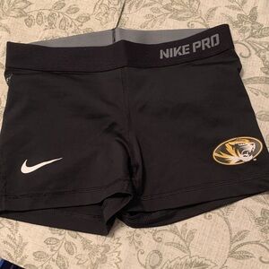 Nike Pro Black Shorts with Logo